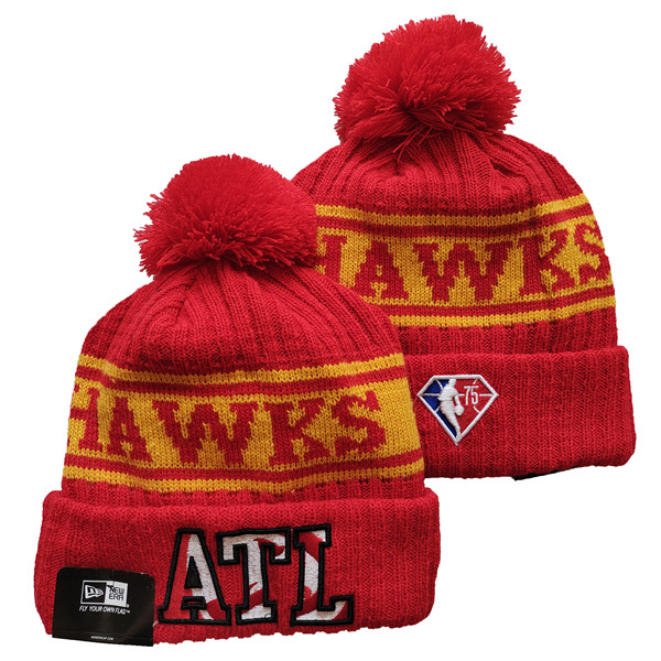 Atlanta Hawks Knit Hats 005